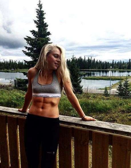 Barbora Havlíčková, 17 let (Česká republika) - běh na lyžích Instagram Barbory Havlíčkové